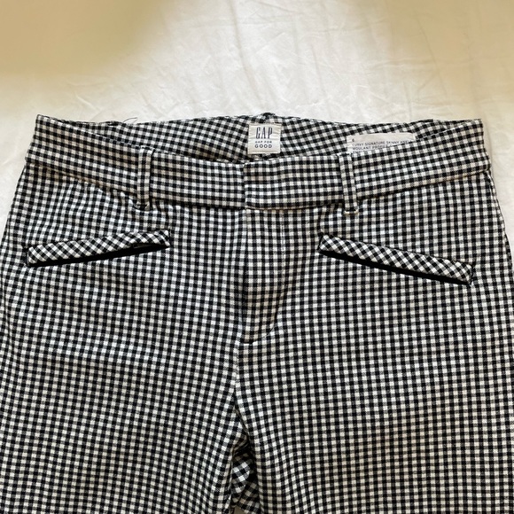 GAP Gingham Curvy Signature Skinny Pants - Picture 3 of 4